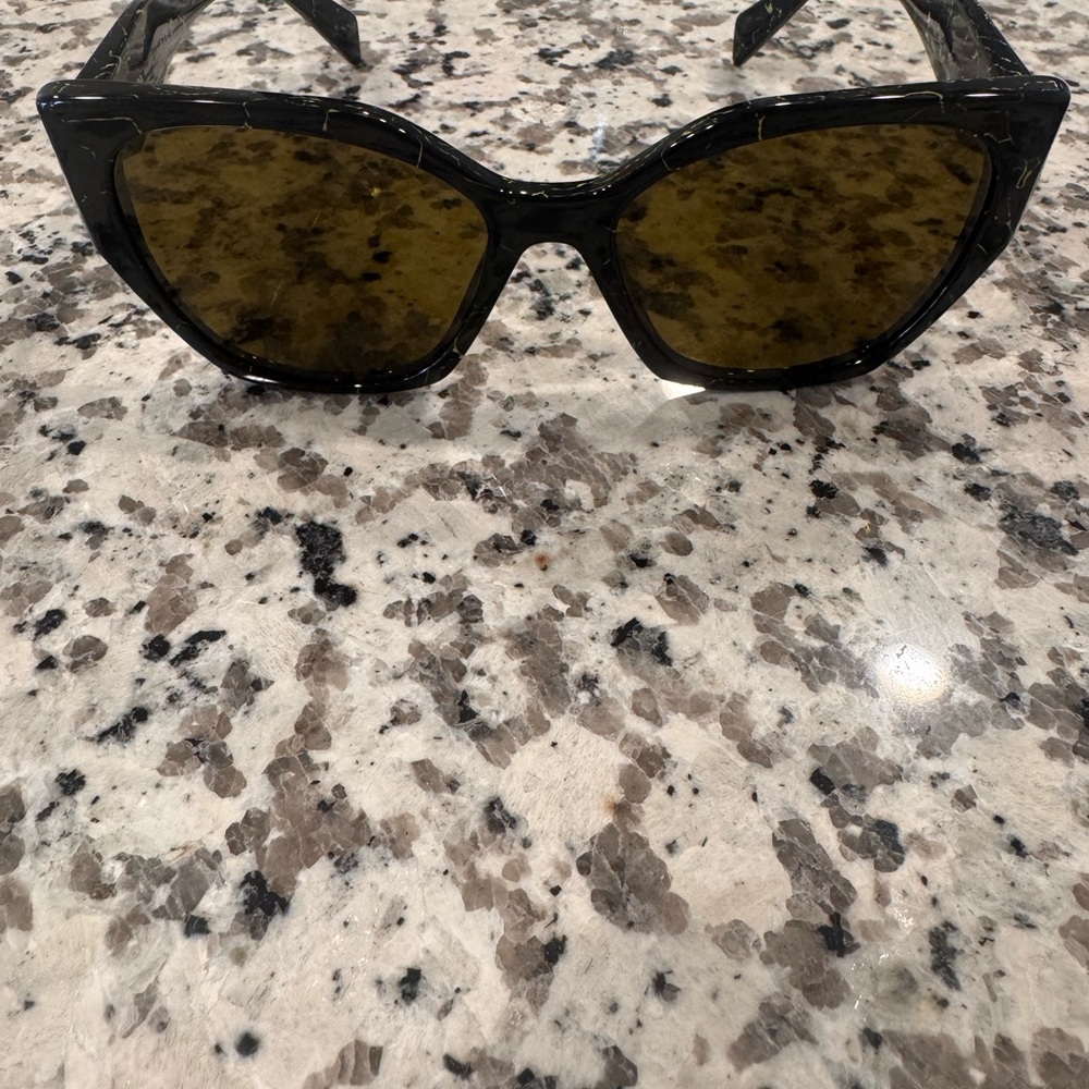 Prada Black Cat-Eye Sunglasses